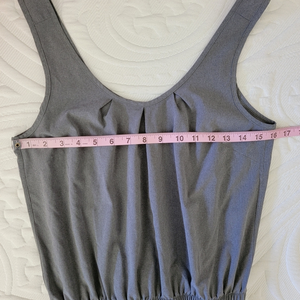 The North Face Dress Gray Stretchy Sleeveless Elastic Waist Pockets Travel 6 - Picture 12 of 13